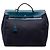 Bolso Hermès Toile Herbag MM azul