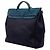 Bolso Hermès Toile Herbag MM azul - vista 2