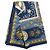 Foulard di seta Hermès Lvdovicvs Magnvs blu 90 Scarves