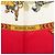 Pañuelo de seda Hermès La Promenade De Longchamps rojo 90 Roja - vista 3