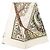 Pañuelo de seda Hermès Axis Mundi blanco 90 Scarves