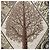 Pañuelo de seda Hermès Axis Mundi blanco 90 Scarves - vista 2
