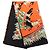 Pañuelo de seda Hermès Cirque Molier Naranja 90 Scarves