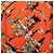Pañuelo de seda Hermès Cirque Molier Naranja 90 Scarves - vista 2