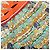 Pañuelo de seda Hermès Cirque Molier Naranja 90 Scarves - vista 3
