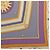 Foulard di seta Hermès Donner La Main Blu 90 Scarves - vista 4