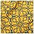 Pañuelo de seda Ascot estampado de cuerda amarillo Hermès - vista 5