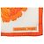 Hermès Les Pivoines Seidentuch Orange 90 - Ansicht 3