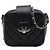 Chanel Mini Quilted Lambskin CC Box Camera Bag in Schwarz