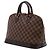 Borsa a mano Louis Vuitton Damier Ebene Alma PM Marrone - vista 2