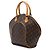 Louis Vuitton Monogram Ellipse PM Handtasche Braun - Ansicht 2