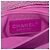 Borsa a tracolla Chanel CC in tweed trapuntato rosa con patta a fisarmonica - vista 5