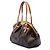 Borsa a tracolla Louis Vuitton Monogram Tivoli GM Marrone - vista 2
