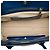 Bolsa Satchel Prada em Canapa com acabamentos em couro Saffiano azul - vista 4