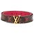 Brown Louis Vuitton Monogram Rainbow LV Initiales Reversible Belt