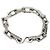 Pulsera de cadena Monogram en acero inoxidable plateado Louis Vuitton L Plata - vista 3