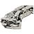 Pulsera de cadena Monogram en acero inoxidable plateado Louis Vuitton L Plata - vista 6