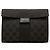Clutch Gucci GG Canvas negra Negro