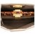 Borsa Satchel Peekaboo Iconic Medium in pelle marrone Fendi - vista 4