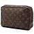 Borsa a Clutch Louis Vuitton Monogram Trousse Toilette 23 Marrone - vista 2