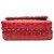 Borsa a tracolla Red Gucci Mini GG Marmont in vimini glassato Rosso - vista 3
