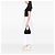 Bolso de hombro Prada Tessuto Hamal Negro - vista 6