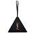 Autre Marque Clutch a scatola Pyramid Small in pelle nera Saint Laurent Nero