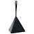 Autre Marque Clutch a scatola Pyramid Small in pelle nera Saint Laurent Nero - vista 2