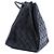 Mini borsa secchiello Bottega Veneta Intrecciato Knot nera Nero - vista 2