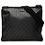 Borsa crossbody Gucci GG stampata nera Nero