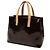 Borsa Louis Vuitton Monogram Vernis Reade PM Purple Porpora - vista 2