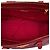 Borsa Tote Prada Galleria Double Zip Grande in Saffiano Rossa Rosso - vista 4