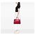 Borsa Tote Prada Galleria Double Zip Grande in Saffiano Rossa Rosso - vista 8