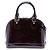 Borsa Satchel Louis Vuitton Monogram Vernis Alma BB Viola Porpora