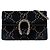 Borsa a tracolla Mini GG Velvet Dionysus Gucci blu