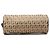 Borsa Pochette Barrel Fendi Zucchino Canvas Beige - vista 3