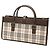 Borsa a mano Burberry House Check Canvas Beige - vista 2