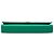 Autre Marque Clutch Cassandre Saint Laurent in pelle liscia verde - vista 3