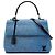 Borsa Satchel Louis Vuitton Cluny MM in pelle Epi Denim blu