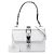 Borsa Satchel Elektra con borchie in pelle City Calf e Saffiano bianca Prada Bianco - vista 7