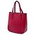 Sac cabas satchel Prada Saffiano Lux Metropolis rouge - vue 2