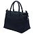 Borsa Prada in Tessuto con rifiniture in Saffiano Blu - vista 2