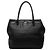 Borsa Chanel Executive Cerf Tall in pelle Caviar nera Nero