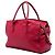 Roter Prada Vitello Daino Zip Top Umhängetasche - Ansicht 2
