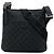 Borsa a tracolla Gucci GG Canvas nera Nero