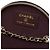 Bolsa Vanity Chanel Mini CC em pele de cordeiro acolchoada preta com corrente redonda Preto - vista 5