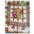 Hermès Carré 90 "Les Rubans du Cheval" Pañuelo de Seda Castaño Rosa Multicolor Beige Verde Púrpura Amarillo - vista 2