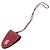 Clip per borsa in pelle rossa Goyard Rosso