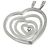 Collar Chopard Happy Spirit Heart Diamond - vista 8