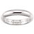 Cartier 1895 Classic Platinbandring - Ansicht 2